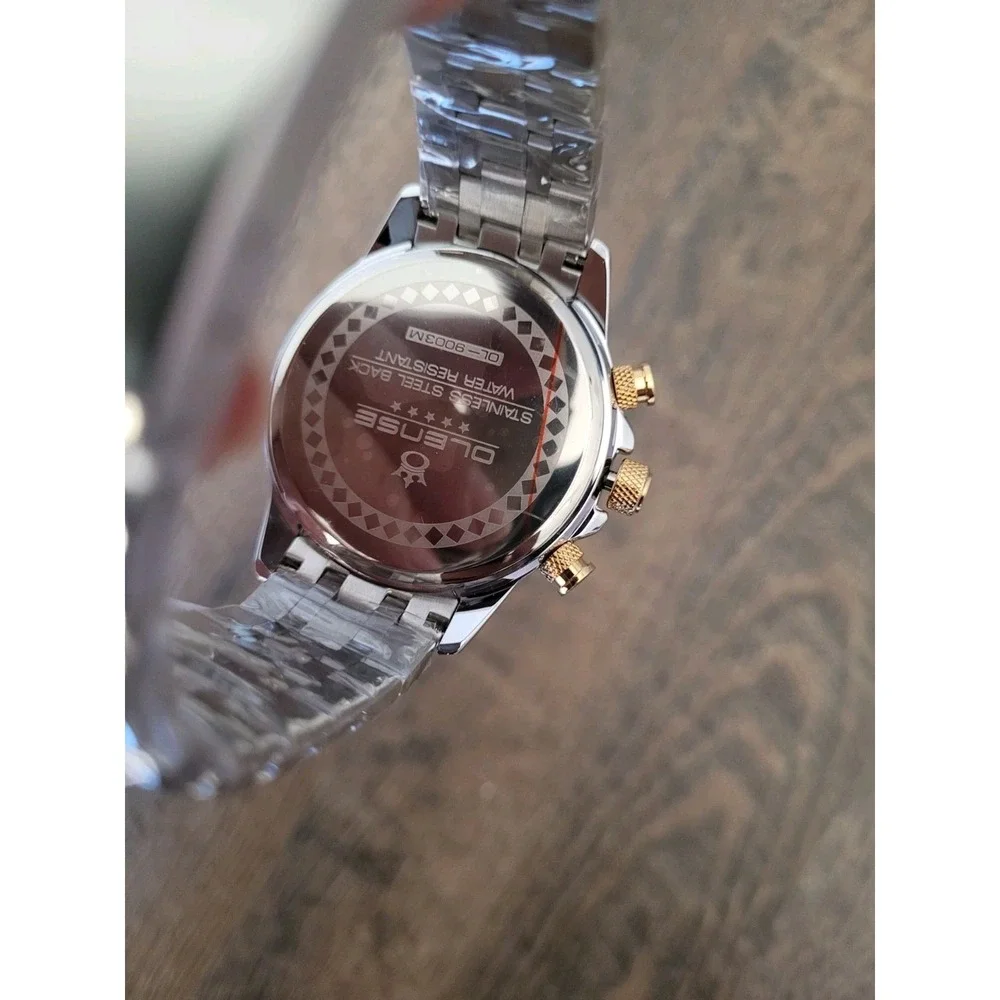 OLENSE New Stylish Chronograph Watch‎ in Stainless Steel For Men